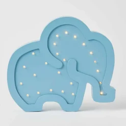 Pilbeam - Wooden Light Elephant