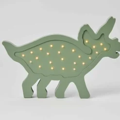 Pilbeam - Wooden Light Triceratops