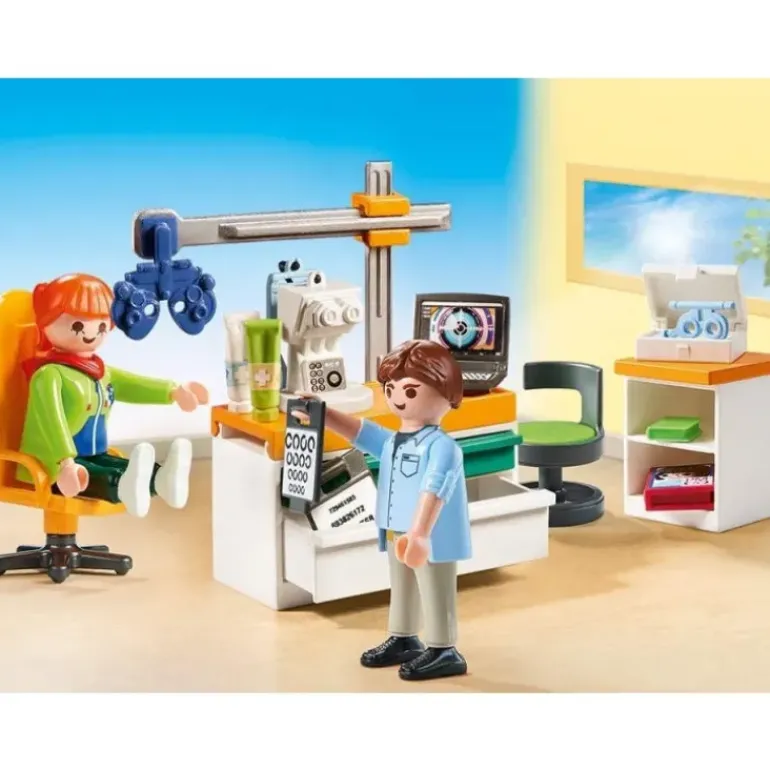 Playmobil 21 - City Life Hospital Eye Doctor 70197