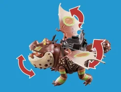 Playmobil - Dragon Racing Fishlegs And Meatlug (70729)