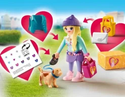 Playmobil - Fashionista With Dog (70595)