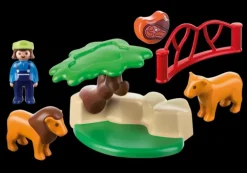Playmobil - 1.2.3 Lion Enclosure (9378)