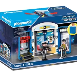 Playmobil - Police Station Play Box (70306)