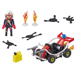 Playmobil - Stunt Show Fire Quad (70554)