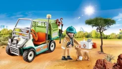 Playmobil - Zoo Vet With Medical Cart (70346)