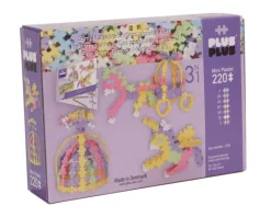Plus Plus Puzzles - Pastel - 3 in 1 - Fairy Tale - 220 Pcs