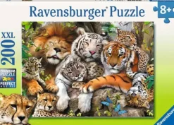 Ravensburger - 200Pc Big Cat Nap Puzzle