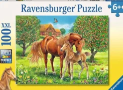 Ravensburger - 100Pc Horses in the Field Puzzle