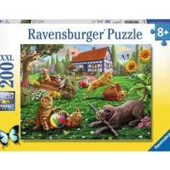 Ravensburger - 200Pc Playing In The Yard Puzzle