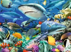 Ravensburger - 100Pc Reef of the Sharks Puzzle