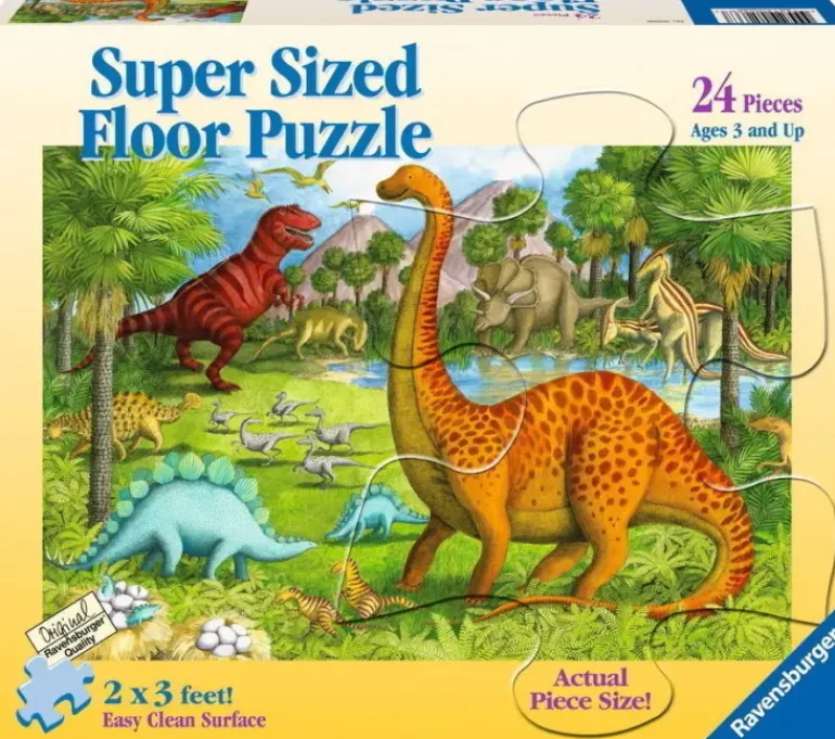 Ravensburger - 24Pc Supersize Dinosaur Pals Puzzle