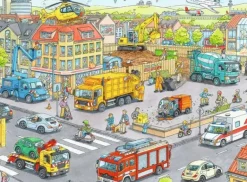 Ravensburger - 100Pc Vehicles in the City Puzzle