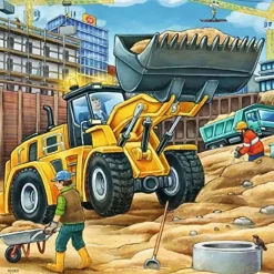 Ravensburger - 3 x 49Pc Construction Vehicle Puzzle