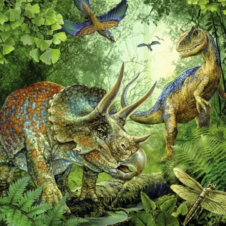 Ravensburger - 3 x 49Pc Dinosaur Fascination Puzzle