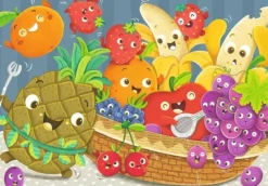 Ravensburger - 2 x 24Pc Fruit & Veggie Fun Puzzle