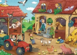 Ravensburger - 2 x 12Pc Working on the Farm Puzzle