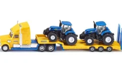 Siku - Truck with 2 New Holland Tractors 1:87 Scale