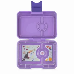 Yumbox - Bento Snack Box 3 Compartment Dreamy Purple