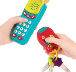 Battat - Combo Light and Sound Phone & Keys Set