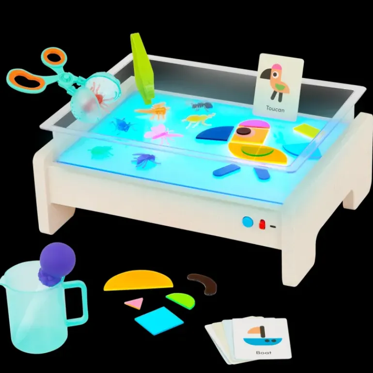 Battat - EDUCATIONAL LIGHT BOX PLAYSET