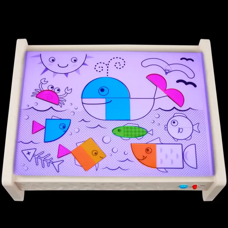 Battat - EDUCATIONAL LIGHT BOX PLAYSET