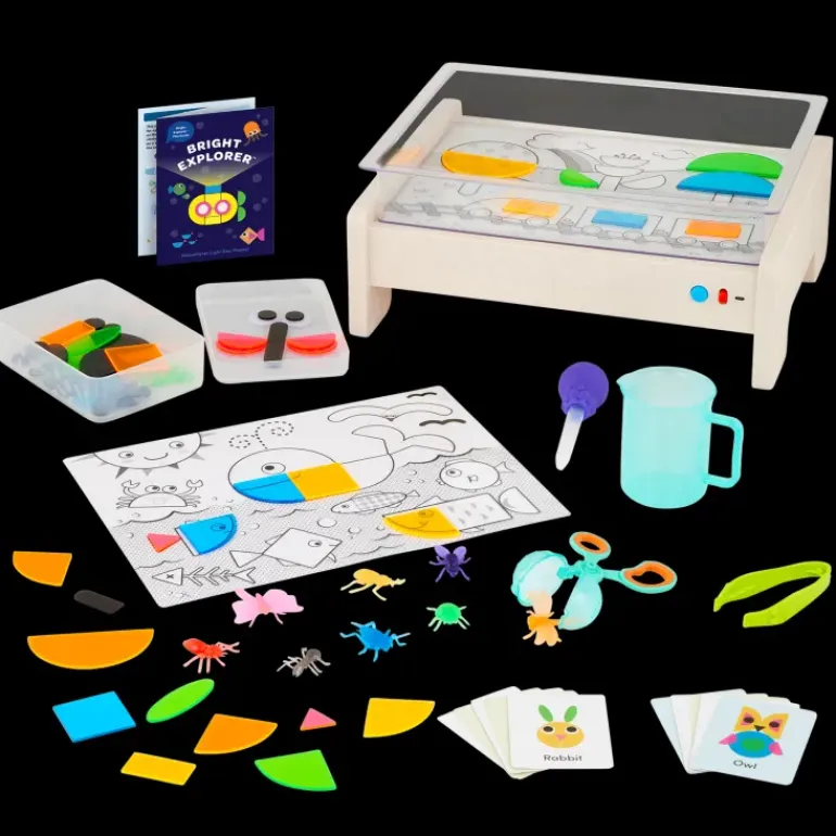 Battat - EDUCATIONAL LIGHT BOX PLAYSET