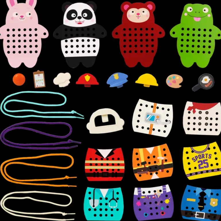 Battat - Lace Up & Learn Animals