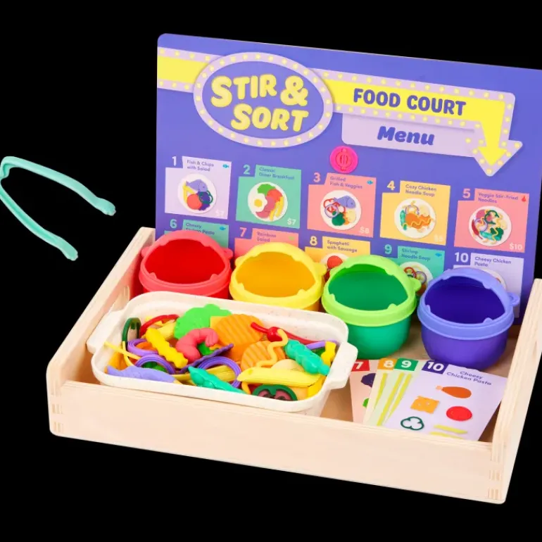 Battat - Stir & Sort Food Court