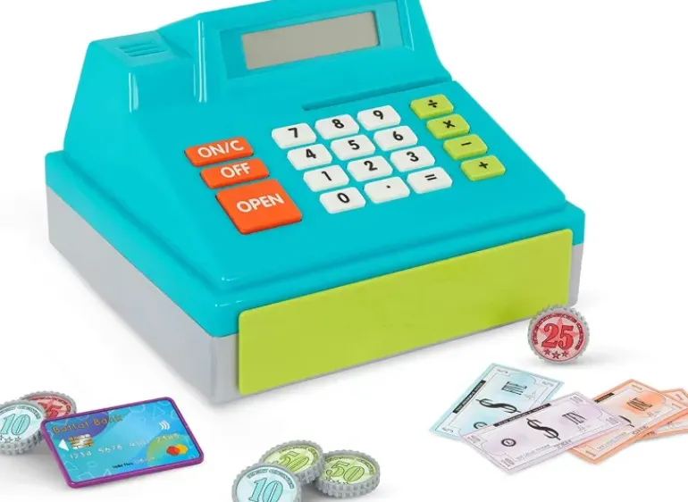 Battat - Toy Cash Register