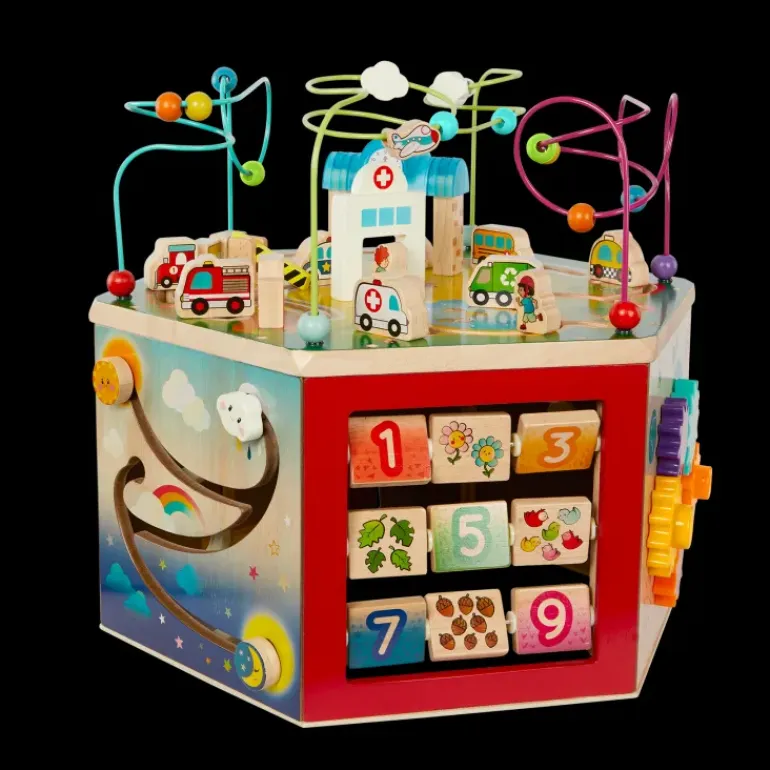 Battat - Wooden Activity Center Curio City