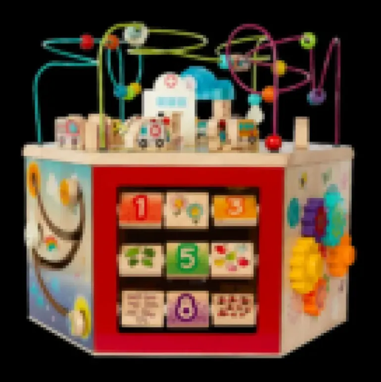 Battat - Wooden Activity Center Curio City