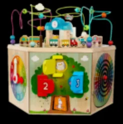 Battat - Wooden Activity Center Curio City