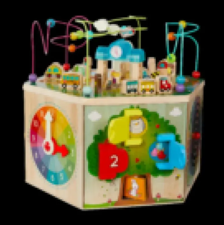 Battat - Wooden Activity Center Curio City