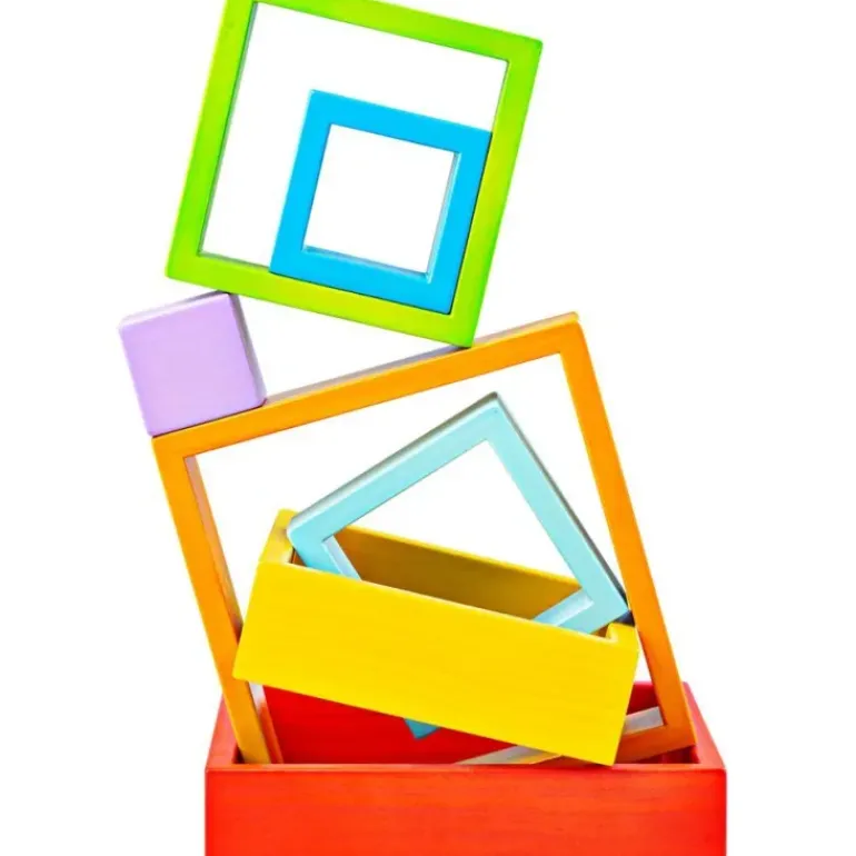 BIGJIGS - Wooden Stacking Squares