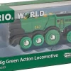 Brio - Battery Operated Big Green Action Locomotive