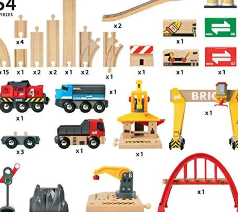 Brio - Cargo Railway Deluxe Train Set