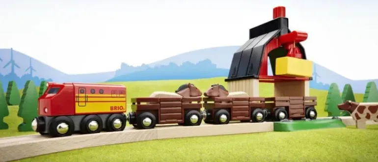Brio - Farm Railway Set