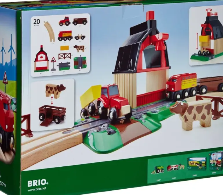 Brio - Farm Railway Set