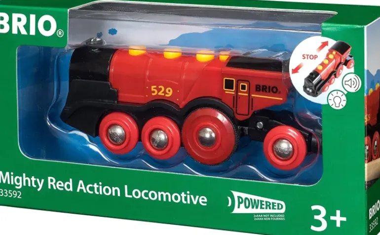 Brio - Mighty Red Action Locomotive