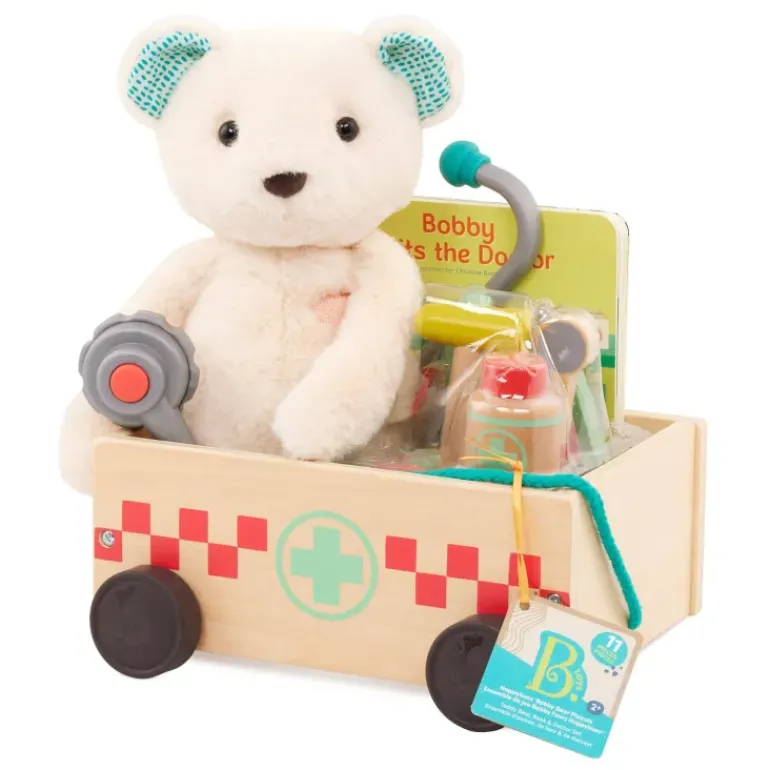 B. toys – Happyhues - Bobby Bear Playset