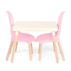 B. toys – Kid Century Modern: Table & Chair Set - Pink