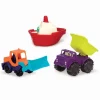 B. toys – Loaders & Floaters - Red, Purple & Orange