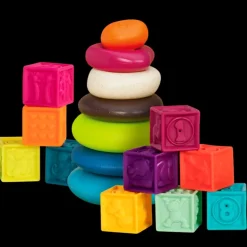 B. toys – One Two Squeeze & Skipping Stones Set
