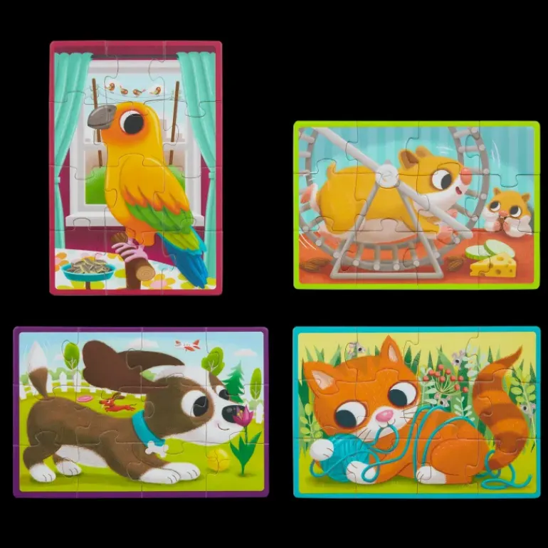 B. toys – Pack o' Puzzles - Pets