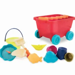 B. toys – Wavy-Wagon - Red
