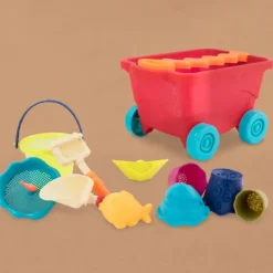 B. toys – Wavy-Wagon - Red