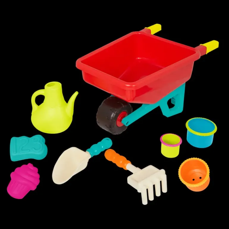 B. toys – Wheelbarrow Wonders