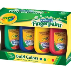 Crayola - Washable Finger Paint Bold Colours