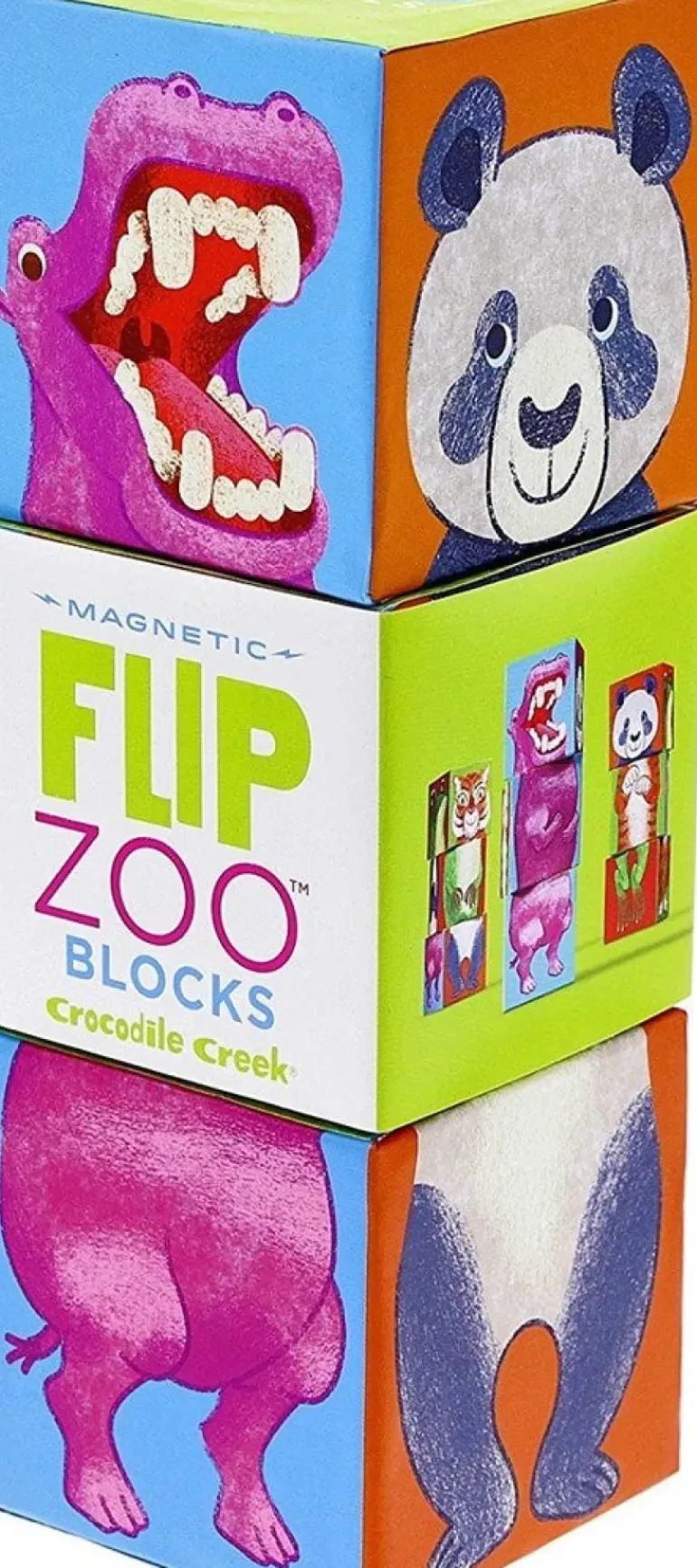 Crocodile Creek - Flip Zoo Blocks World - Animals