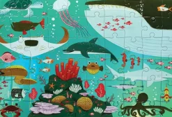 Crocodile Creek - Foil Puzzle 60pcs Shimmering Sea